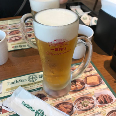 ティム・ホー・ワン　新宿　ビール